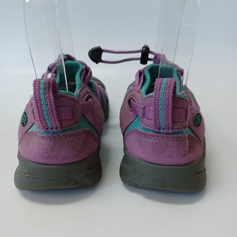 Keen Whisper Kids Purple Teal Waterproof Sport Sandals‎ Size 3 1009959